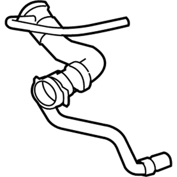 BMW 17-12-7-593-490 Radiator Coolant Hose