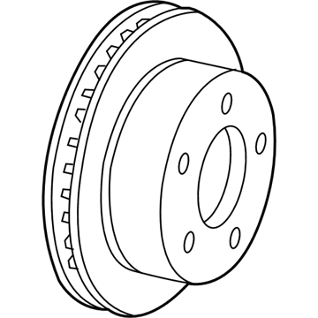 Ford 3W1Z-1125-AB Rotor