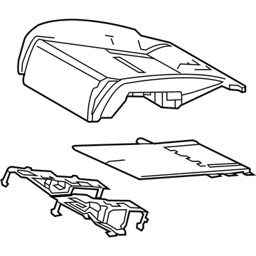 Lexus 74061-50040 BAG SUB-ASSY, SEAT C