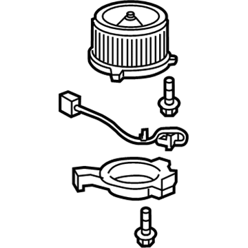 GM 22954786 Blower Motor