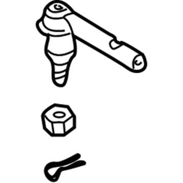 Nissan 48520-7B025 Socket Kit-Tie Rod, Outer