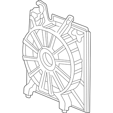 Honda 19015-RCA-A01 Shroud