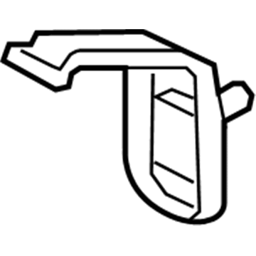 Nissan 84937-5ZA0A Hook-Trunk Net