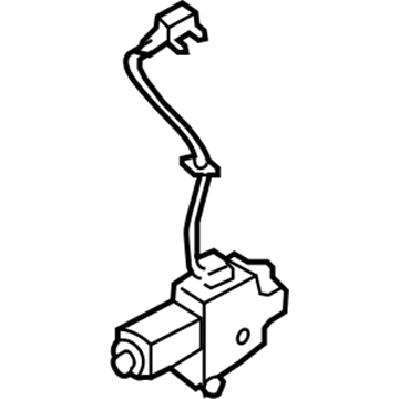 Nissan 82731-9FJ0A Motor Assembly - Regulator, LH