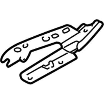 BMW 41-61-8-203-271 Left Engine Hood Hinge