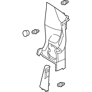 Toyota 62510-74020-C0 Side Trim Panel