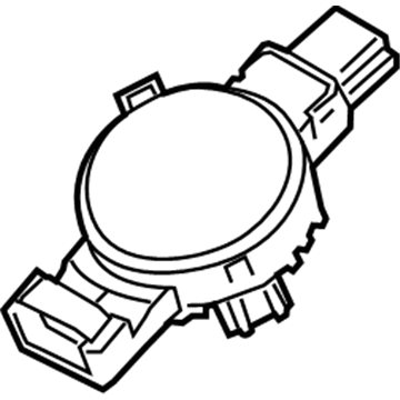 BMW 61-35-6-814-596 Sensor Rain/Light/Solar/Misting Over Hud