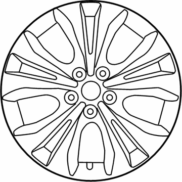 Lexus 42611-78150 Wheel, Disc