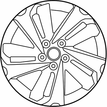 Lexus 42611-78110 Wheel, Disc