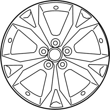 Lexus 42611-78242 Wheel, Disc