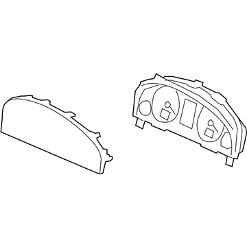 GM 92234155 Instrument Panel Gage CLUSTER