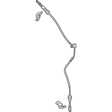 Ford DG9Z-7E395-AG Shift Control Cable