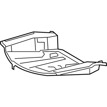 Lexus 58311-30402 Pan, Rear Floor