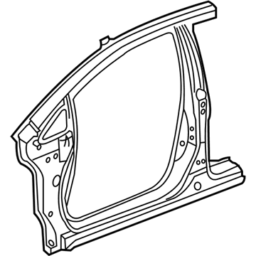 Honda 04645-T5R-A00ZZ Panel Set, L. FR. (Outer)