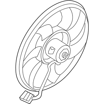 GM 13126382 Fan & Motor