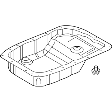 GM 24265626 Oil Pan