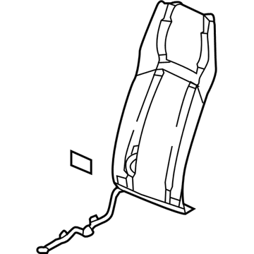 Honda 81124-TBF-A01 Heater, Right Front Seat-Back