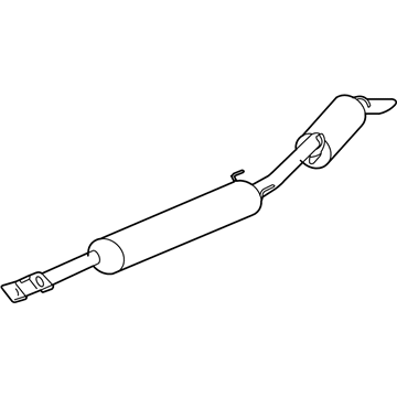 GM 15902776 Muffler & Pipe