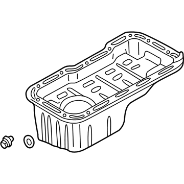 Nissan 11110-77A12 Pan Assy-Oil