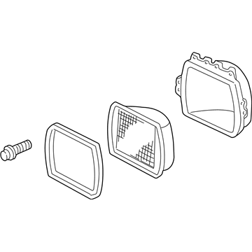 GM 25949657 Headlamp Capsule