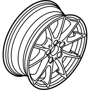 BMW 36-11-6-775-624 Light Alloy Rim