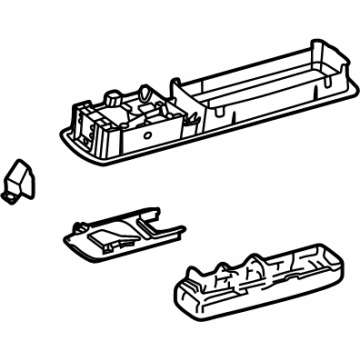 Toyota 81390-0E040-B0 Courtesy Lamp