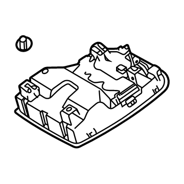 Toyota 63650-0E431-B0 Map Lamp Assembly