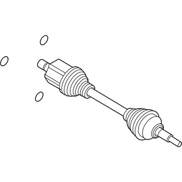 Ford L1MZ-3A427-G Axle Assembly