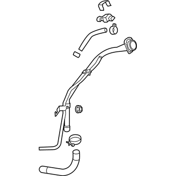 Kia 310303W500 Filler Neck & Hose Assembly