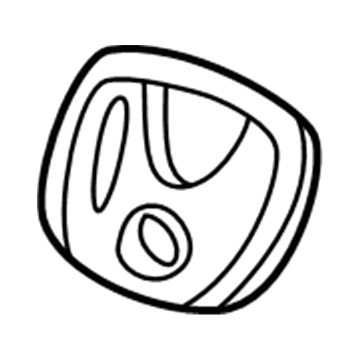 Honda 75700-S5A-000 Emblem, Rear (H)
