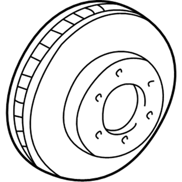 Toyota 43512-04020 Rotor