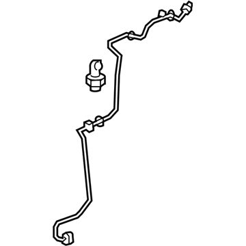 Honda 80341-SVB-A02 Pipe, Receiver