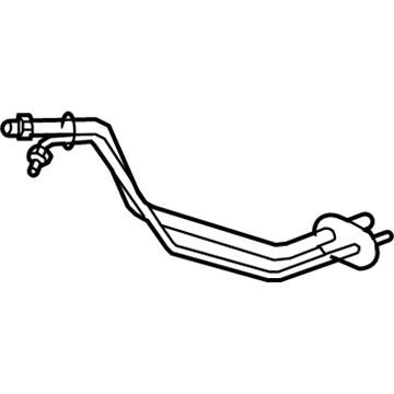 Honda 80321-SNA-A01 Pipe Assembly, Air Conditioner