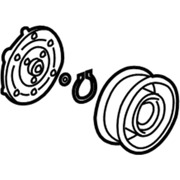 Honda 38900-RRF-Z51 Clutch Set, Compressor