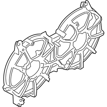 Infiniti 21483-1BH0A SHROUD Assembly