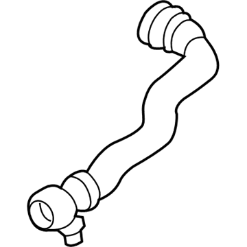 BMW 17-12-8-511-753 Upper Coolant Hose