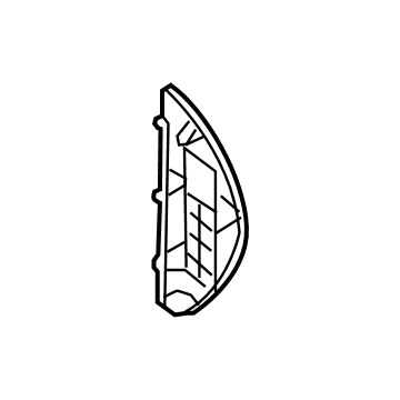 Nissan 68498-4CE0A Mask-Instrument, RH