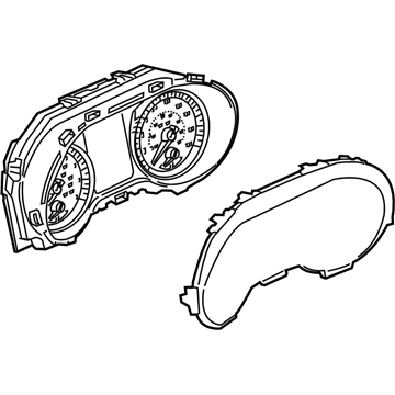 Infiniti 24810-5CD5A Instrument Comb