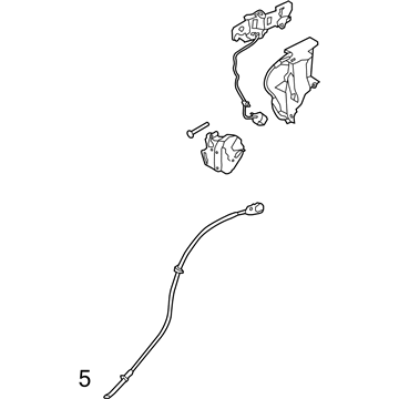 Ford DM5Z-58264A26-H Latch Assembly