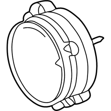 Mopar 55055033AF Headlamp Assembly