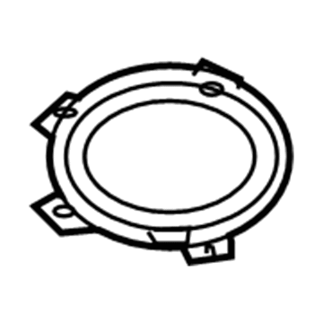 Infiniti 17343-7S000 Plate-Lock, Fuel Gauge