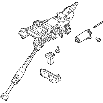 Ford EJ7Z-3C529-H Column Assembly