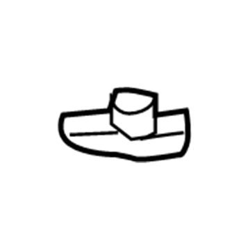 Toyota 90467-05107 Bumper Cover Fastener