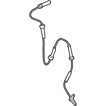 BMW 34-52-6-895-655 WHEELSPEED SENSOR