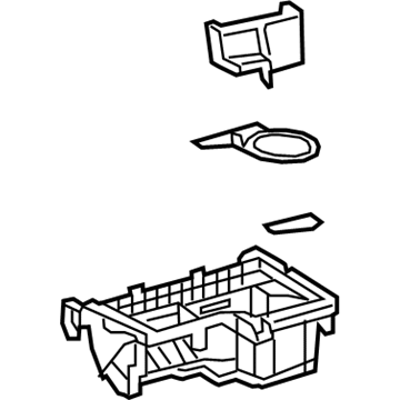 Lexus 55620-06590 Instrument Holder Assembly