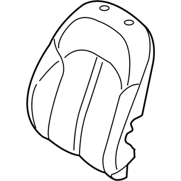 Kia 88380D5050A3A Front Back Covering Assembly Right