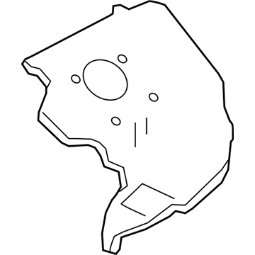 Infiniti 14450-5CA0C INSULATOR-Heat, Turbine Housing