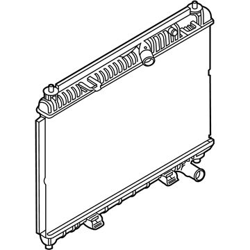 Ford AE8Z-8005-B Radiator