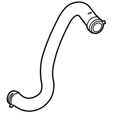 Ford BE8Z-8286-A Lower Hose