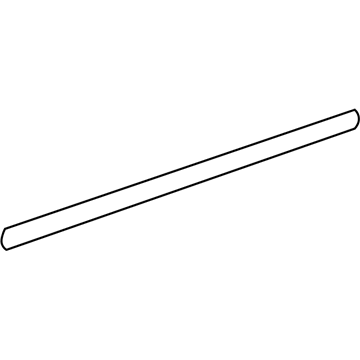 Mopar 55077729AA Molding-Rear Door